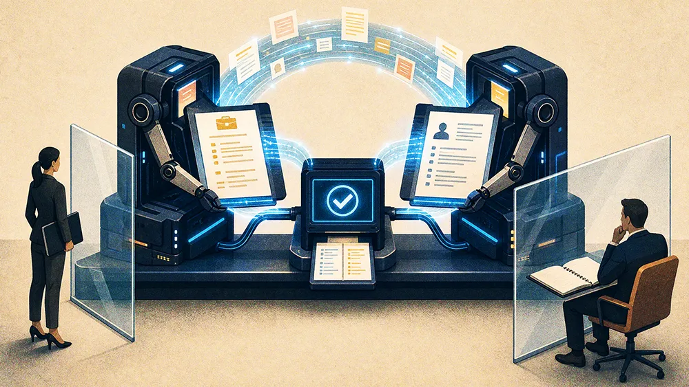 AI Now Writes Both the Job Posting and the Resume, Leaving Screening to the Machines